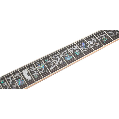 Mars Guitarra Electrica Single Cut 12 Cuerdas Cherry Sunb Diestro Cherry Sunburst Palo De Rosa