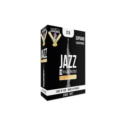 Caña Para Saxofón Soprano De Marca Reeds, Jazz Filed Fuerza 2.5