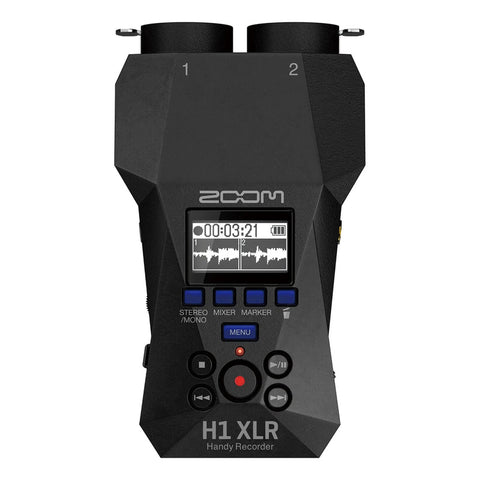 Grabadora De Mano Estéreo Handy Recorder Zoom H1 Xlr Color Negro