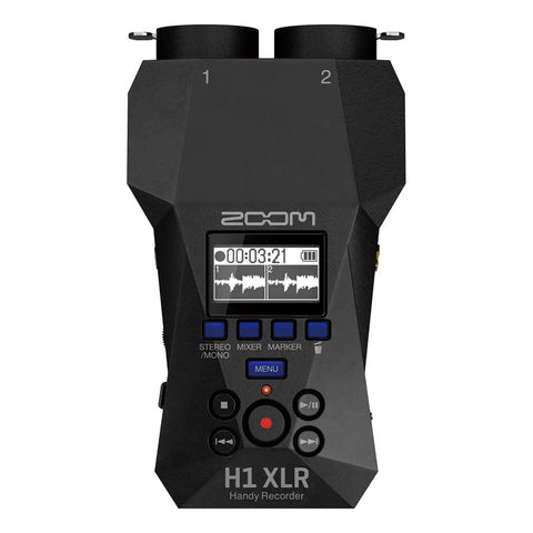 Grabadora De Mano Estéreo Handy Recorder Zoom H1 Xlr Color Negro