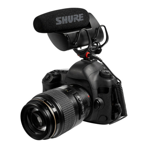 Micrófono Condensador Para Montar Sobre La Cámara Shure Vp83 Negro