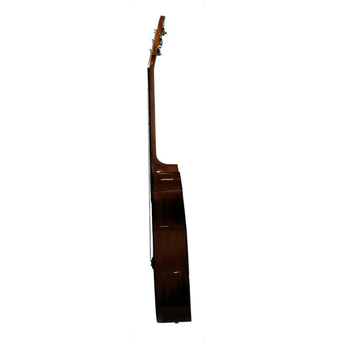 Guitarra Electroacústica Sombreada La Sevillana Ga-320ceq Color Sombreado Transparente