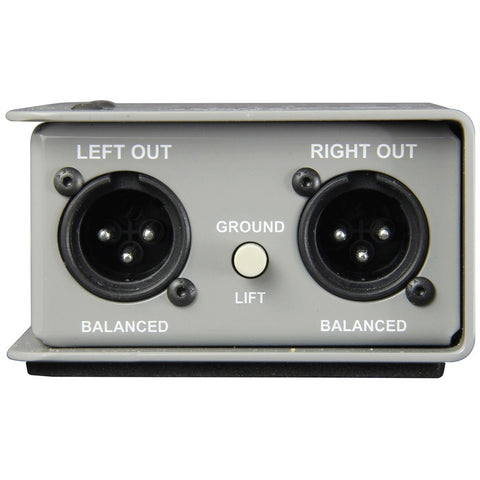 Caja Directa Pasiva 2 Canales P/laptops, Radial Trim Two