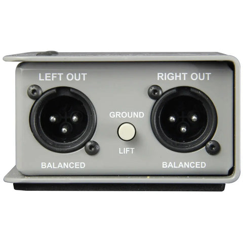 Caja Directa Pasiva 2 Canales P/laptops, Radial Trim Two