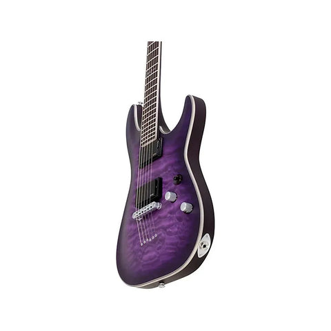 Schecter Hellraiser C-1 Stratocaster Diestro Violeta Oscuro Ébano