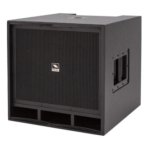 Sistema Activo 2 Satelites 8 PuLG Subwoofer 12 Proel Lt812a Color Negro