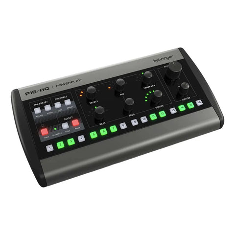 Mezclador Digital 16 Canales Monitoreo Behringer P16-hq