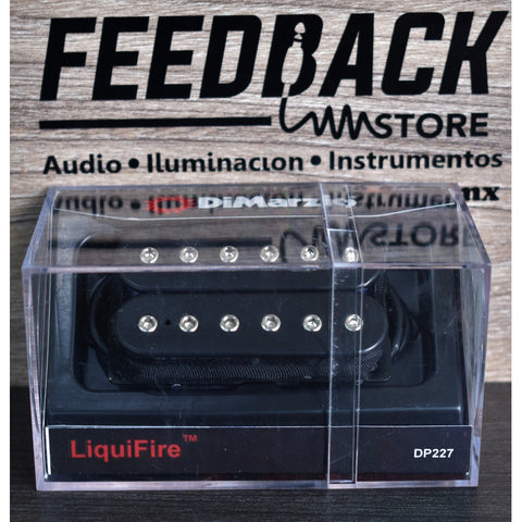 Pastilla P/guitarra Humbucker Liquifire Dimarzio Dp227 Negro