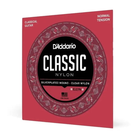 Daddarío Classic Ej27n Tensión Normal Cuerdas Guitarra Nylon