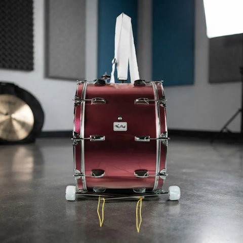Tambora 22 X 14 Pulgadas New Beat Nbmd-2214c Baquetones Wrd Rojo