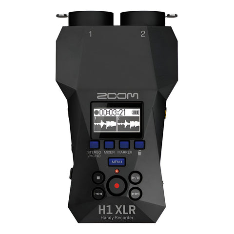 Grabadora De Mano Estéreo Handy Recorder Zoom H1 Xlr Negro