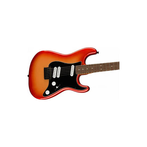 Guitarra Fender Contemporary Stratocaster Electrica Msi Color Naranja Oscuro Material Del Diapasón Laurel Orientación De La Mano Diestro