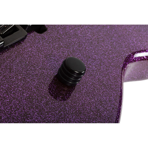 Guitarra Schecter Daniel Haniß Danskimo-6 Purple Sparkle Diestro Violeta Ébano