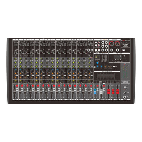 Mezcladora 16 Canales Prosound Pamx-16fxaux