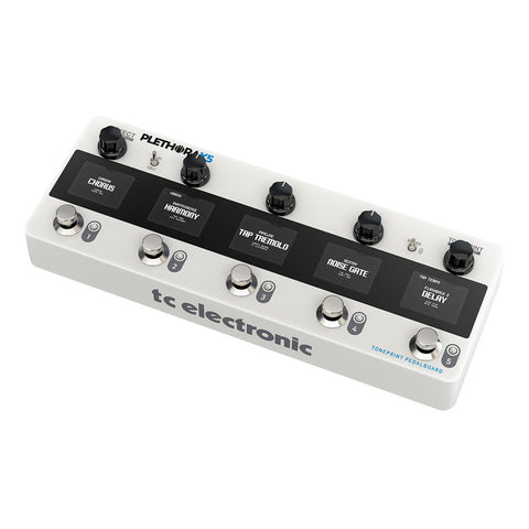 Pedal Toneprint Con Efectos Tc Electronic  Plethora X5 Gris