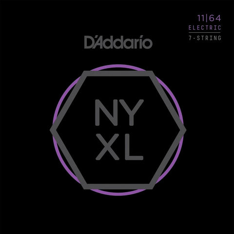 Cuerdas P/guitarra Eléctrica De 7 Cuerdas Daddario Nyxl1164