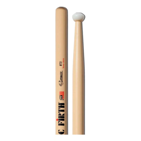 Baquetas Punta De Naylon Hickory Vic Firth Mod. Mts1 (2) Beige Mts1