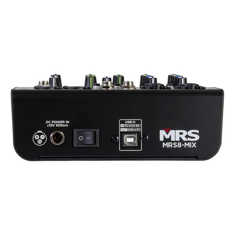 Mezcladora De 8 Canales Con Dsp Y Bluetooth Mrs8-mix Morriso