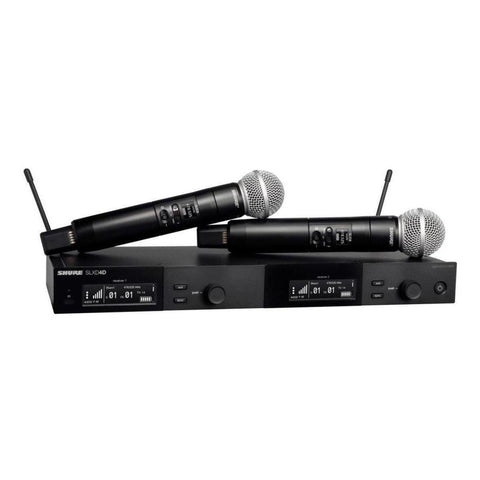 Shure Slxd24d/sm58 Sistema Inalámbrico Digital Dual Color Negro