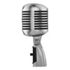 Micrófono Clásico Vocal Shure 55sh Color Plateado