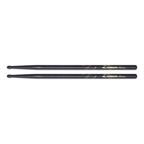 Baquetas 5a Punta Nylon Negras Z5anb Zildjian Color Negro 3x1.8x40.6