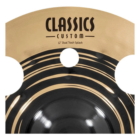 Platillo Splash Meinl 12 Pulgadas Cc12dutrs B12 Dual Trash