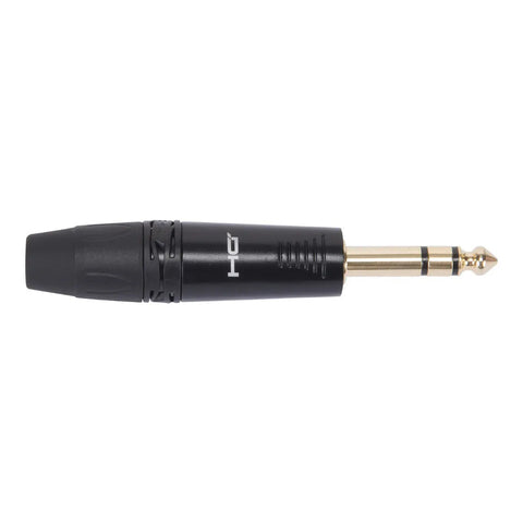 Conector Jack Estéreo Profesional 6.3 Mm Proel Dhj63sbk Negro