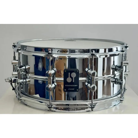 Tarola Sonor Kompressor Steel 14x6.5 Cromado
