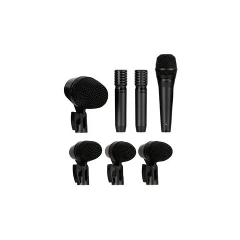 Kit De Micrófono Shure Pga Drum Kit 7 Para Batería, Color Negro