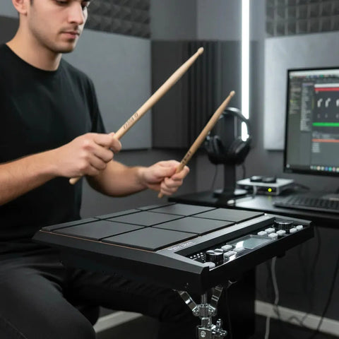 New Beat Nb-mp9usb Modulo Multi Pad De Percusiones Octopad Color Negro