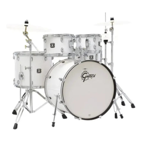 Bateria Gretsch Acustica Shell Pack Mod. Energy 22 Blanca Blanco