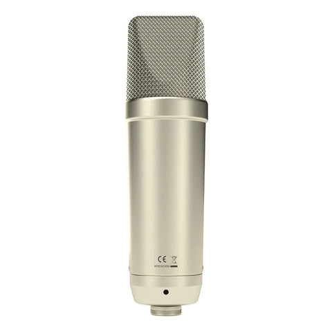 Micrófono De Condensador De Diafragma Grande Behringer  Tm1 Plateado