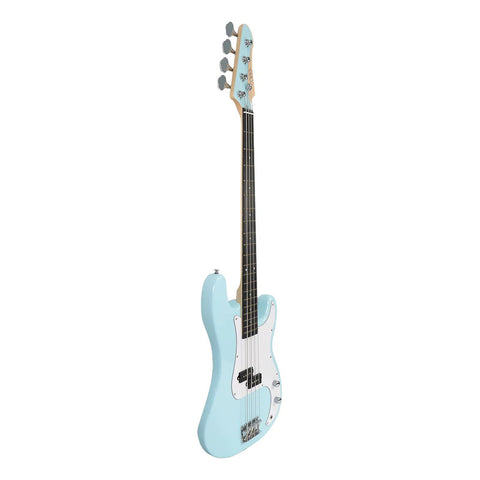 Bajo Mars Eléctrico Mod.   Bajo Pasivo P-bass Azul Pb-4 Diestro Azul Claro