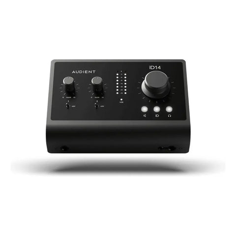 Interfaz De Audio Usb Audient Id14 Mkii 2ª Gen 96khz 24bit Gris Gris Oscuro