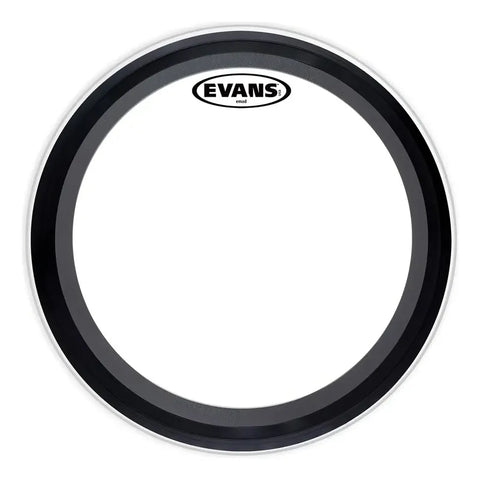 Parche Evans Emad2 Bd22emad2 22 Transparente/negro