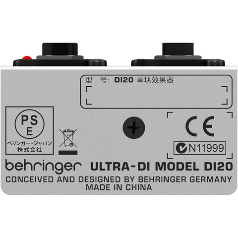 Caja Directa Activa Splitter Behringer Ultra-di Di20