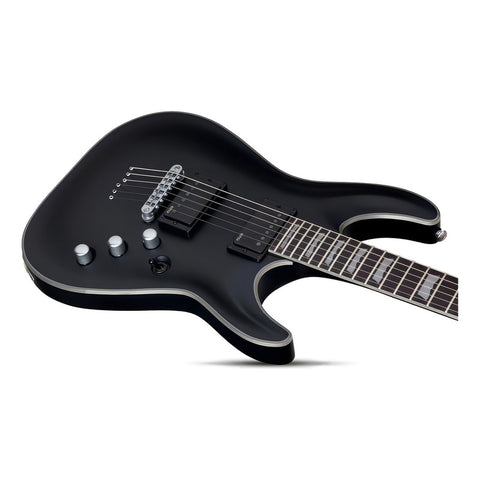 Guitarra Eléctrica Schecter C-1 Platinum Diapasón Ébano Caoba Satin Black