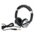 Auriculares Numark Hf125 Con Cable De 1,5 M Y Conector P2 O P10, Color Negro/plateado