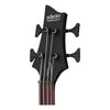 Bajo Eléctrico Activo 4 Cuerdas Schecter Stiletto Stealth-4 Color Negro Orientación De La Mano Diestro