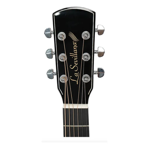 Guitarra Electroacústica La Sevillana Gs-513eq Natural Natural Diestro