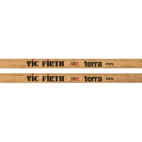 4 Pares Baquetas American Classic Terra Vic Firth P7atn4pk Marrón Claro 7an