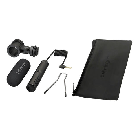 Micrófono Shotgun De Condensador X-y Behringer Video Mic X1 Negro