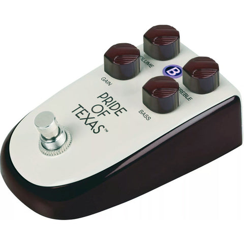 Pedal Overdrive P/guitarra Eléctrica Billionaire Bp-1 Crema Y Marron