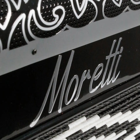 Acordeón Negro De 31 Botones Tono De Sol Moretti Verona Gcf
