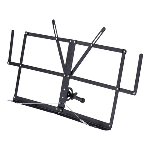 Atril Plegable De Mesa Escritorio Compacto Hércules Bs010bb Color Negro