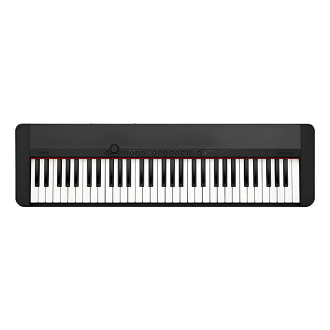 Teclado Portátil De 61 Teclas Color Negro Casio Ct-s1 Bk Negro