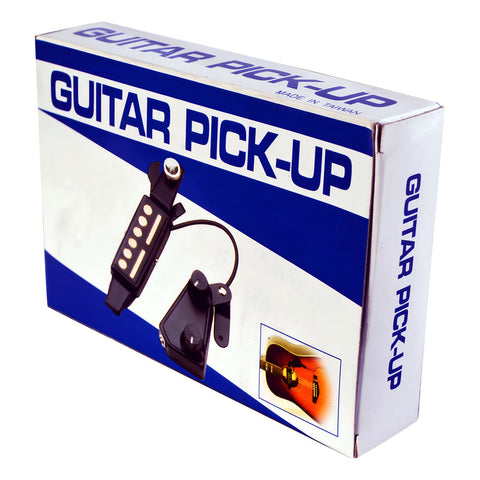 New Beat Pu-34bk Pastilla Magnética Para Guitarra Acústica Color Naranja