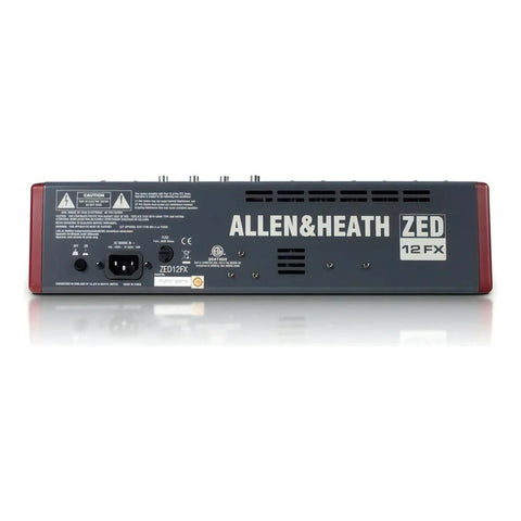 Consola Analógica Allen & Heath Zed-12fx 12 Canales Con Usb Y Efectos