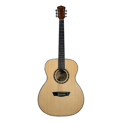 Guitarra Acústica De 6 Cuerdas Folk Washburn Af5k Natural Diestro Madera Técnica