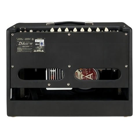 Amplificador Fender Hot Rod Series Deluxe Iv Valvular Para Guitarra De 40w Color Negro